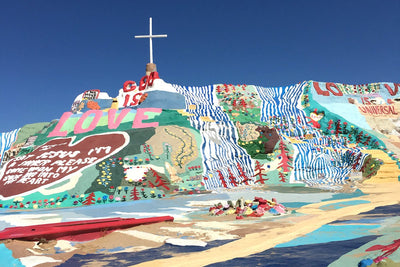 A Weekend Trip to Palm Springs, Salvation Mountain, Slab City and the Salton Sea