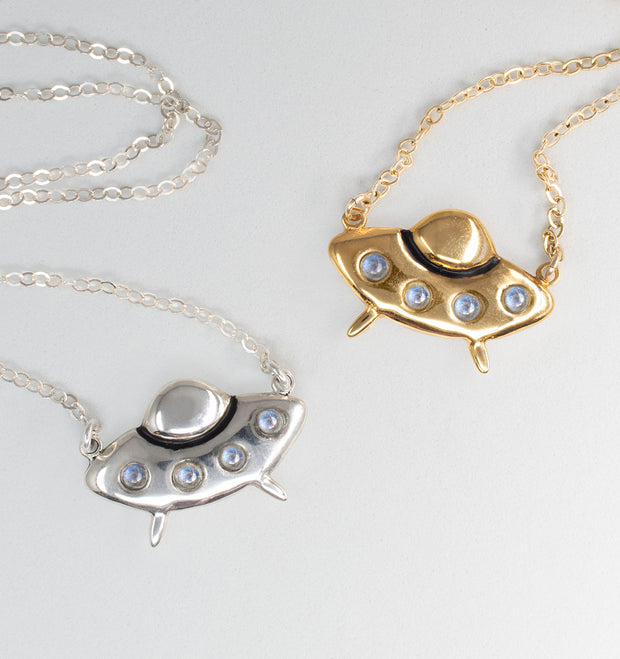 Flying Saucer Necklace