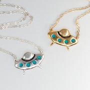 Flying Saucer Necklace